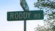 PICTURES/Bridges, Falls & A Furnace/t_Roddy Road Sign.JPG